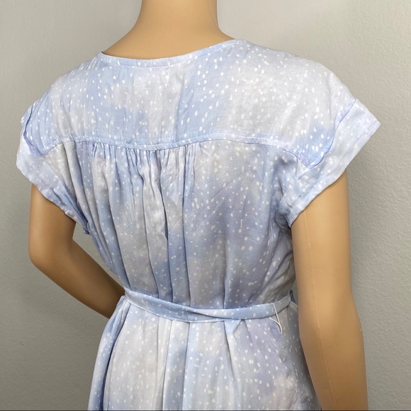 Cloth & Stone Button Down V neck Dress size M - Picture 6 of 16